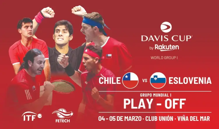 Chile definió el equipo que enfrentará a Eslovenia por la Copa Davis 8 ChileCopaDavisCHISLO2022