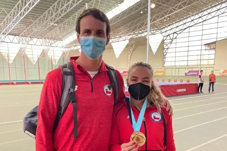 Chile suma dos nuevas medallas en el Sudamericano de Atletismo Indoor 7 Macarena-Borie-Sudamericano-Atletismo-Indoor-2022