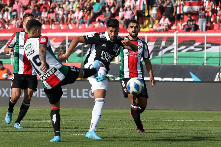 El Cacique superó 5-0 a los tetracolores 11 Palestino vs Colo Colo