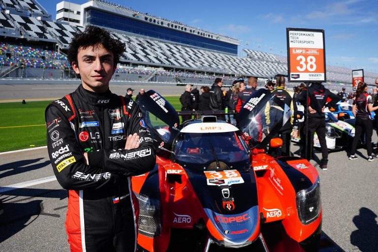 Nico Pino no para: Tras ganar en la European Le Mans Series, correrá en el 25º aniversario del Motul Petit Le Mans en Atlanta, Estados Unidos 13 Nico Daytona 2