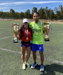 Katherine Cortes y Diego Jofre