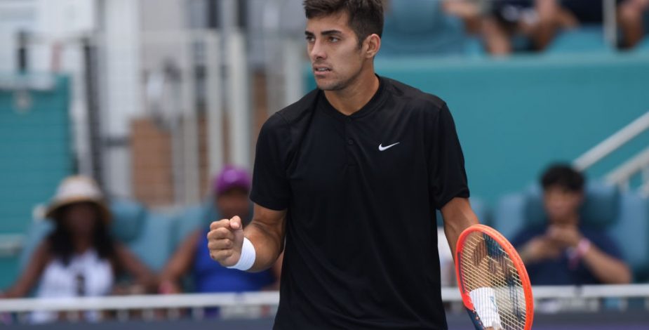 Christian Garin avanzó a segunda ronda en el Miami Open