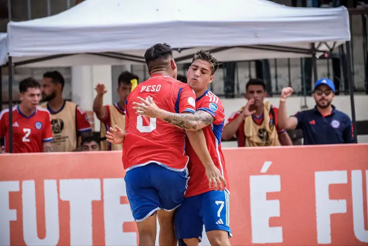 Chile logró su segundo triunfo en la Copa América de Fútbol Playa