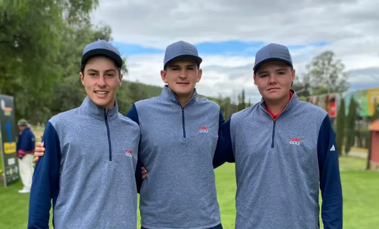 Chile toma el liderato en varones del Sudamericano Juvenil de Golf