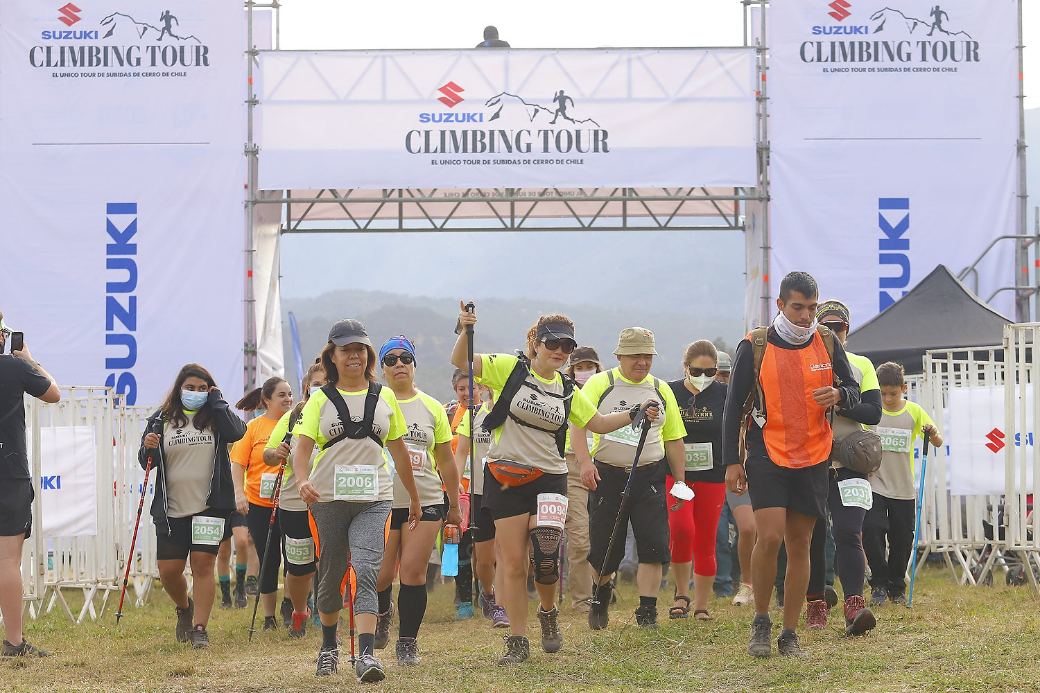 Pablo Báez y Samuel Morales fueron los grandes protagonistas de la primera fecha del Suzuki Climbing Tour 2023 en Codegua