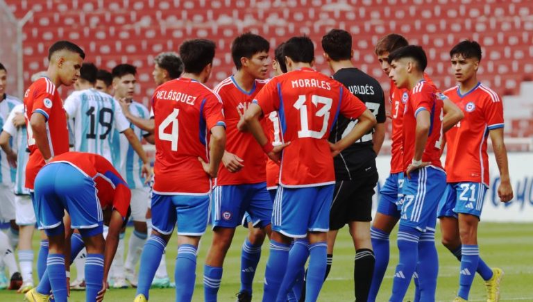 Chile tuvo un amargo arranque en el hexagonal del Sudamericano sub-17 6 PS_698751
