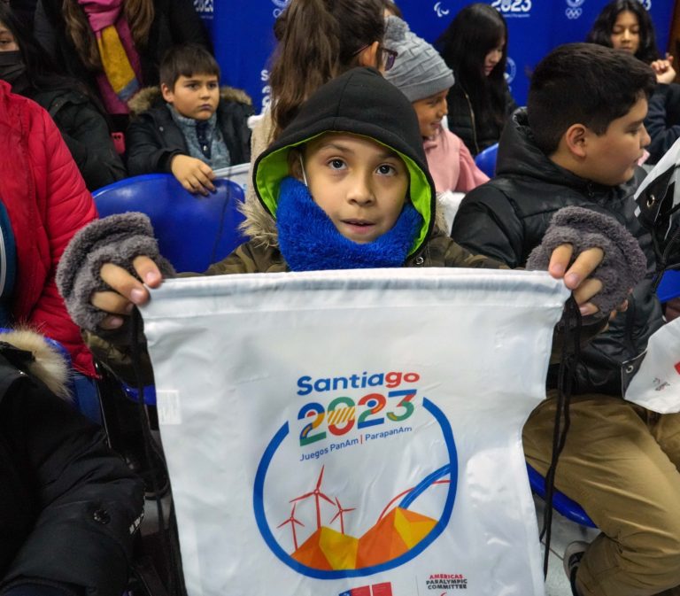 Estrellas paralímpicas visitaron colegio de Lo Espejo en la antesala de torneo internacional de boccia 1 WhatsApp Image 2023-06-23 at 09.55.12