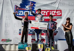 Xavier Suárez y Augusto Salamé se coronan como campeones en el emocionante primer Campeonato Super Kart Chile 3 Xavier Suarez campeon