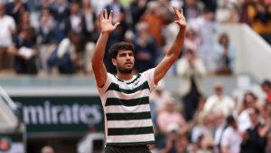 ¡Carlos Alcaraz hace historia en Roland Garros! 1 roland garros 2025 alcaraz r2