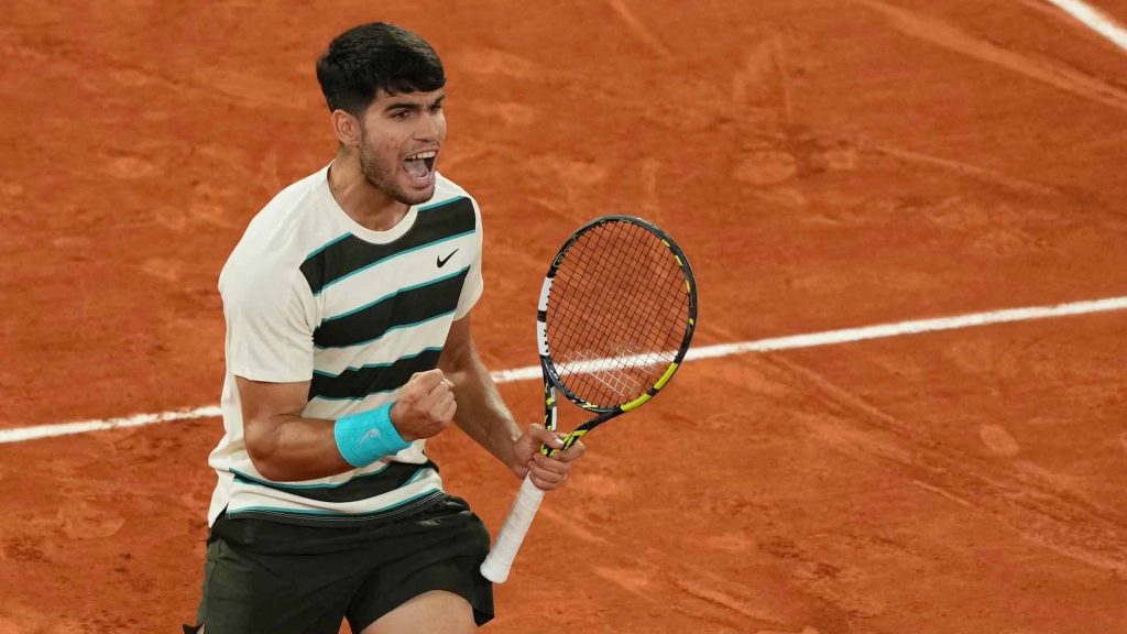 ¡Carlos Alcaraz hace historia en Roland Garros! 15 roland garros 2025 sf2 alcaraz
