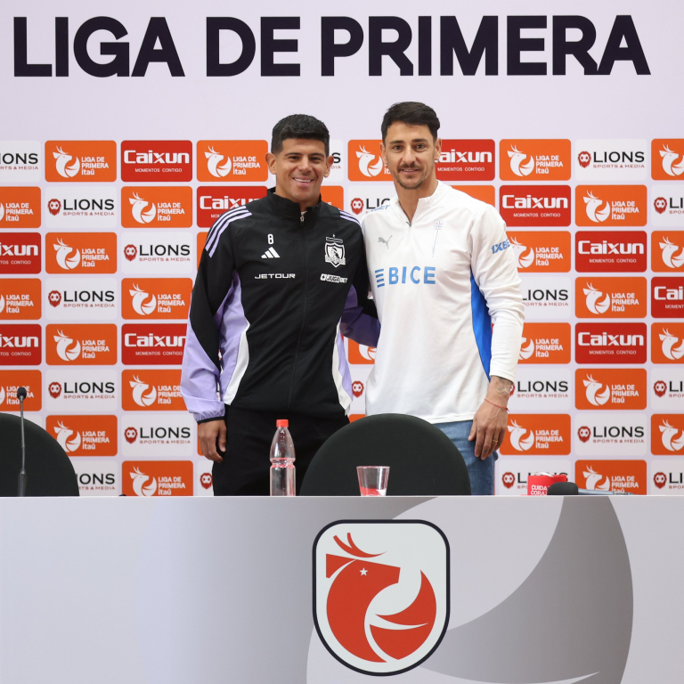 Pavez y Zampedri protagonizaron la conferencia de capitanes previo al clásico 188 3 PNG image