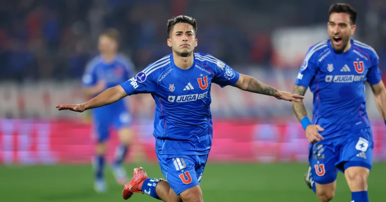 Universidad de Chile vence 1-0 a Independiente en la ida de los octavos de final de la Copa Sudamericana 7 UCH-2-29