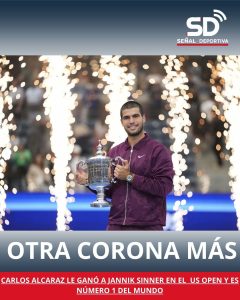 Carlos Alcaraz se coronó campeón del US Open 2025 al vencer al italiano Jannik Sinner 3 Copia de EDITS SENAL DEPORTIVA 3